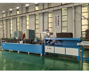 甘肃高频焊门窗铝隔条成型设备